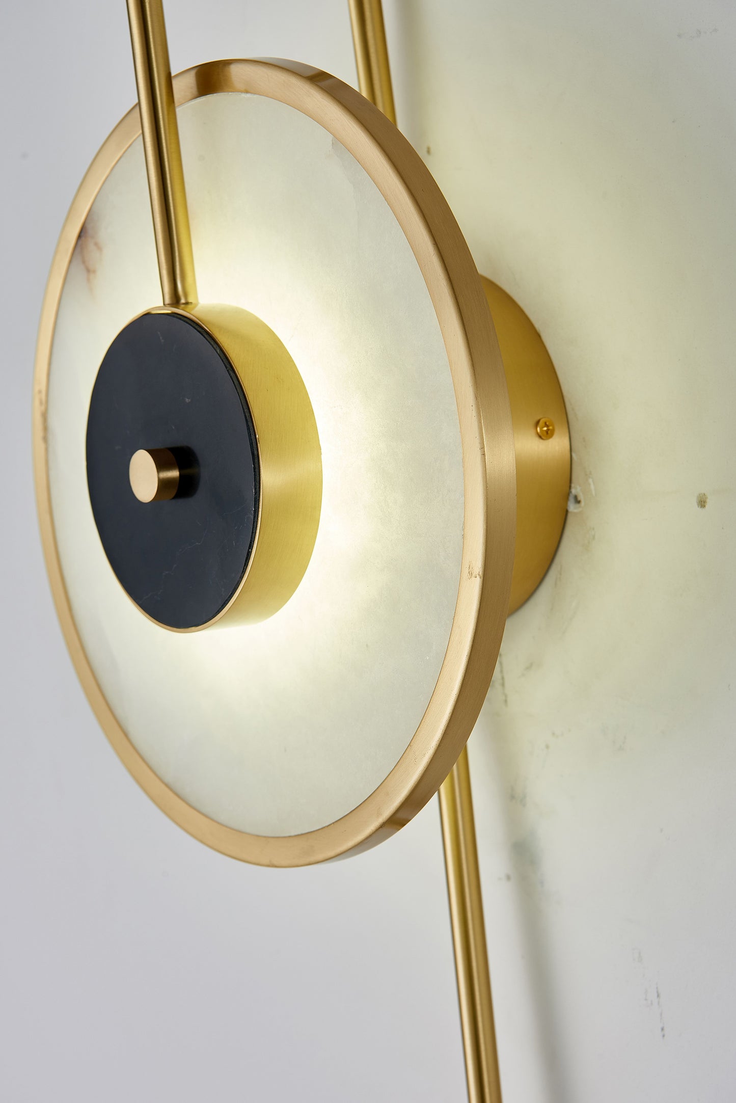 Brass & Black LED Wall Sconce - FT77W24BR