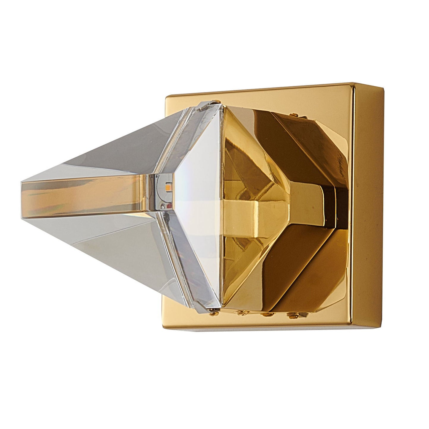Brass LED Flush Mount - MU84F4BR