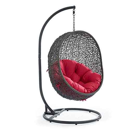 Modway Hide Outdoor Patio Swing Chair Without Stand