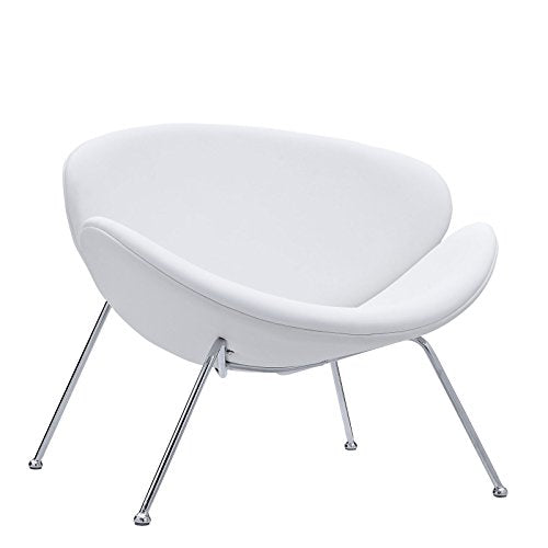 Modway Nutshell Upholstered Vinyl Lounge Chair