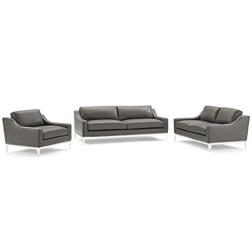 Modway Harness Living-Room-Furniture-Sets, Gray