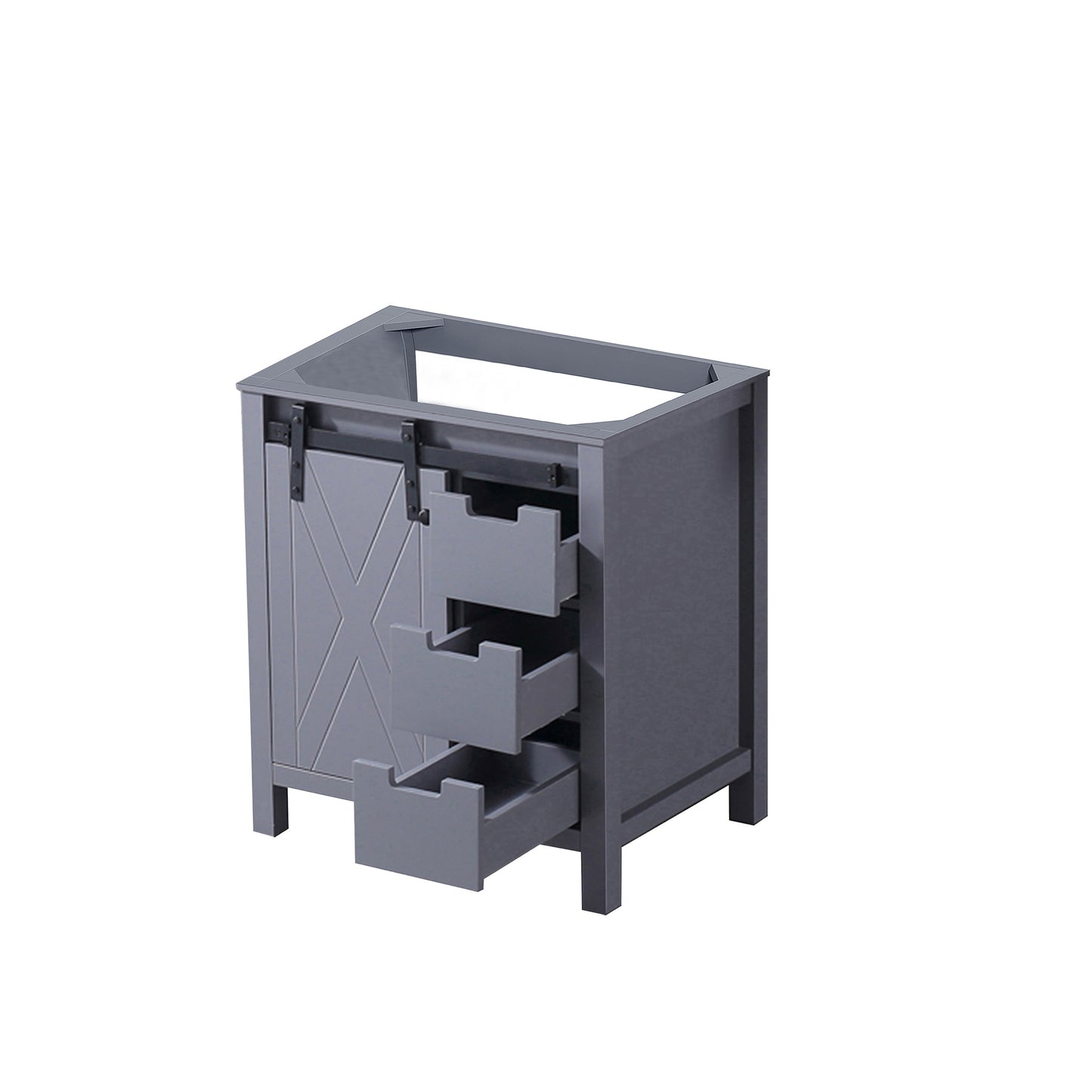 Marsyas 30" Dark Grey Vanity Cabinet Only