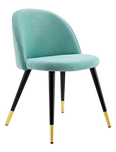 Modway Cordial Performance Velvet Dining Accent Chairs Set of 2