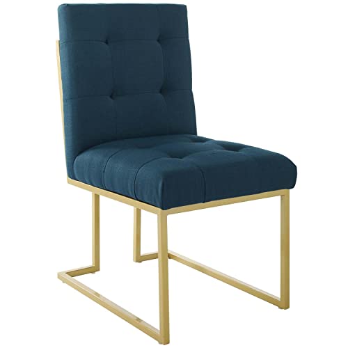 Modway Privy Stainless Steel Upholstered Fabric Bar Stool