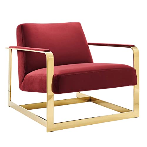 Modway Seg Accent Chair Performance Velvet Accent Chair