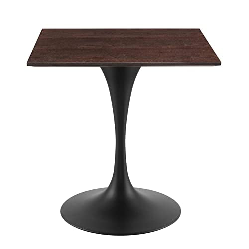 Modway Lippa Square Wood Grain 28" Dining Table