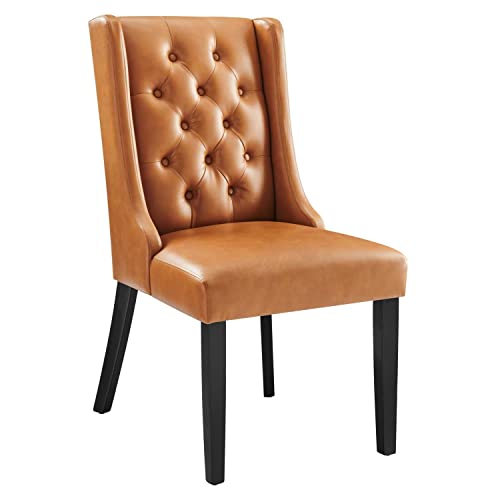 Modway Baronet Modern Tufted Upholstered Fabric Parsons Kitchen and Dining Room Chair