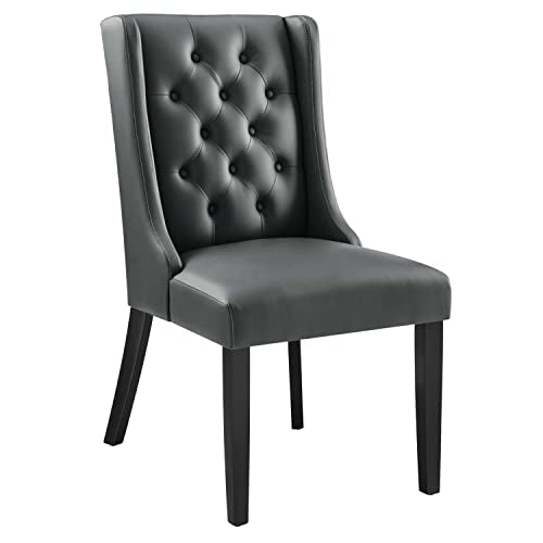 Modway Baronet Modern Tufted Upholstered Fabric Parsons Kitchen and Dining Room Chair