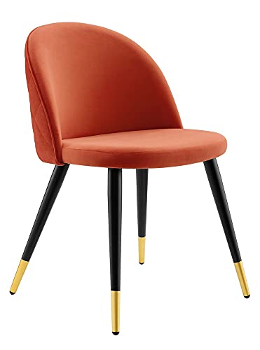 Modway Cordial Performance Velvet Dining Accent Chairs Set of 2