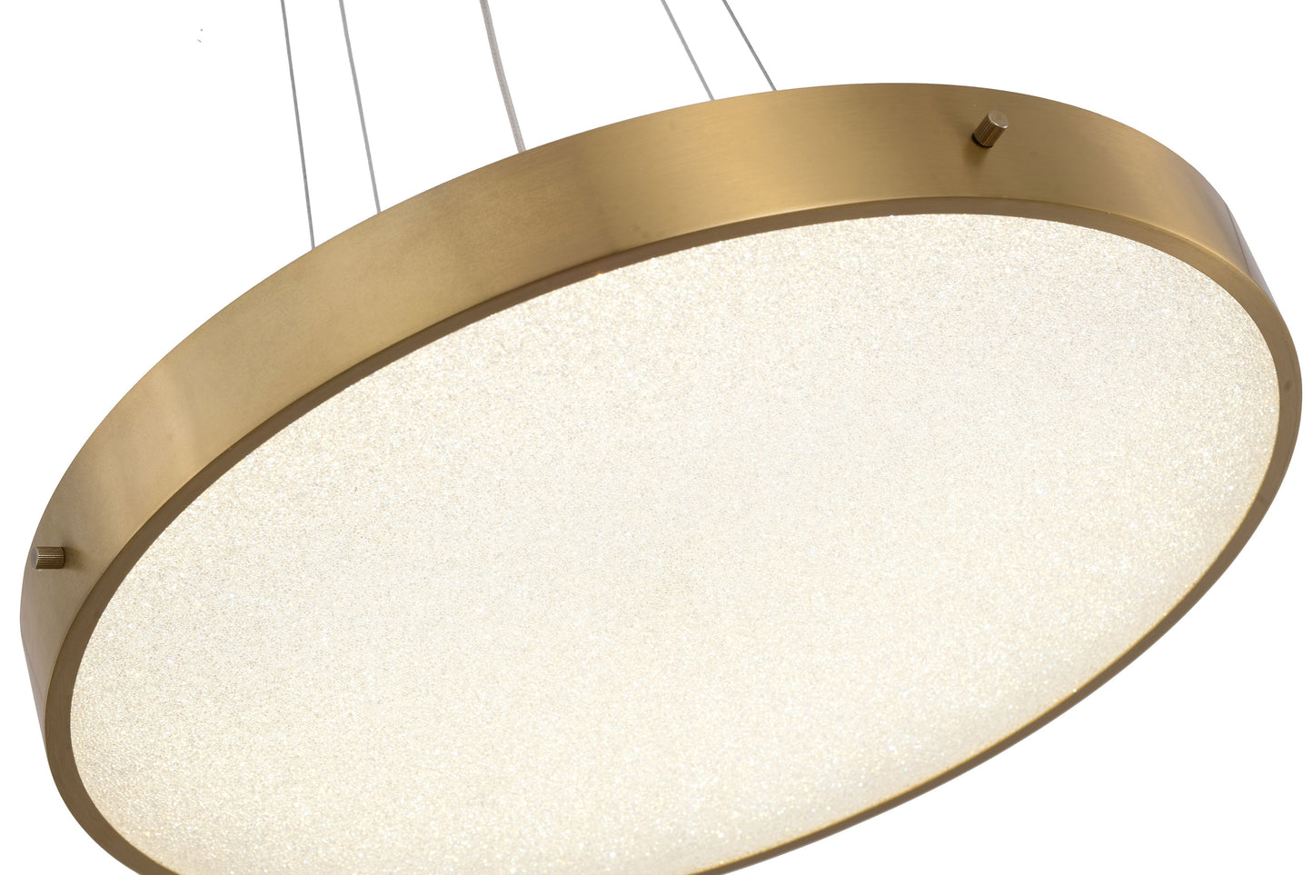 Brass LED Chandelier - FT100C20BR