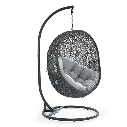Modway Hide Outdoor Patio Swing Chair Without Stand