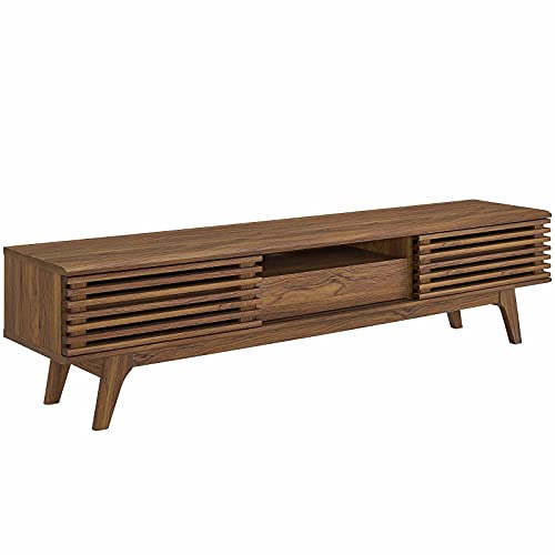 Modway Render Mid-Century Modern Low Profile TV Stand