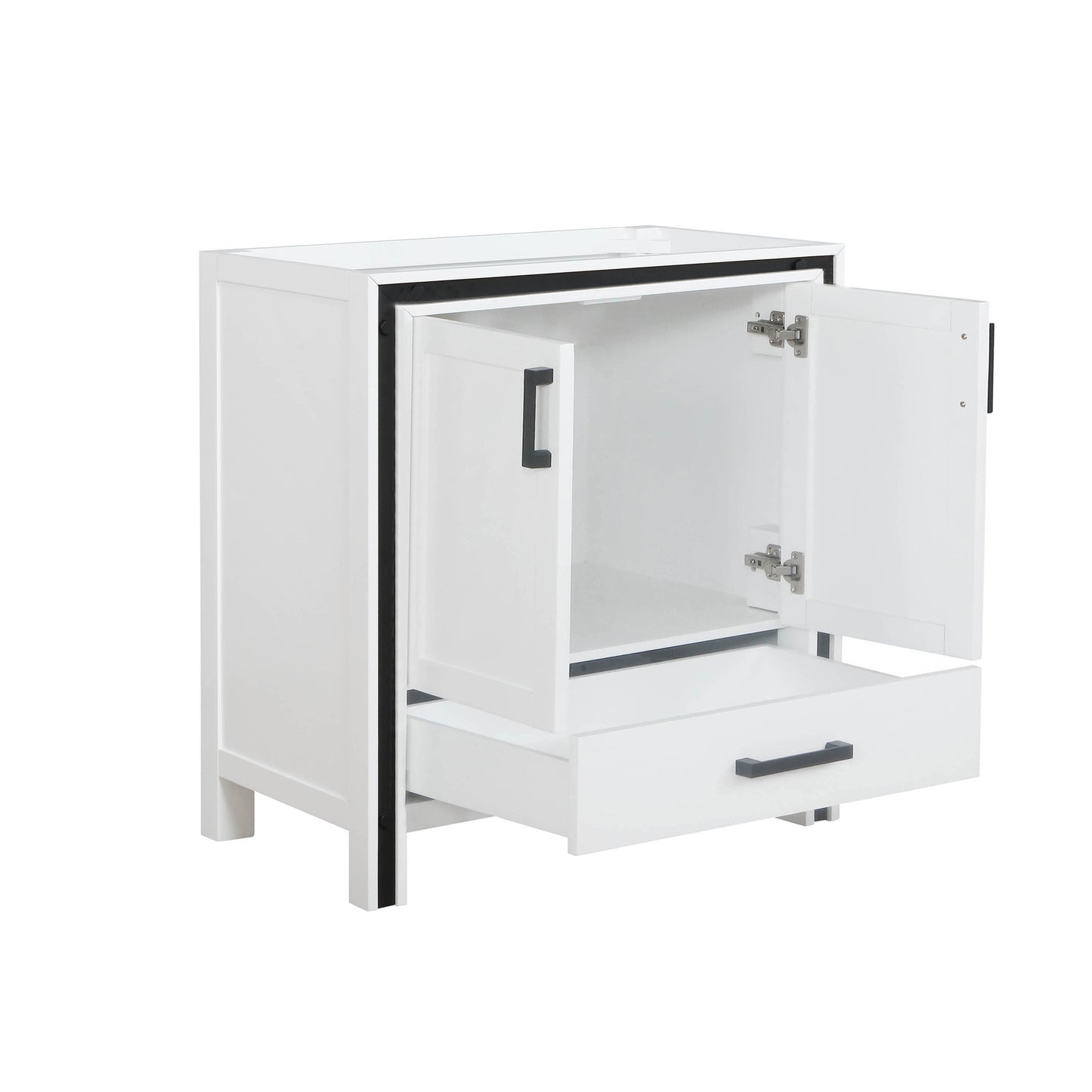 Ziva 30" White Vanity Cabinet Only