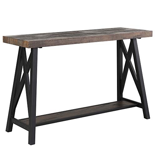 Whi Console, Sofa, Hallway storage, Rustic Oak TABLE