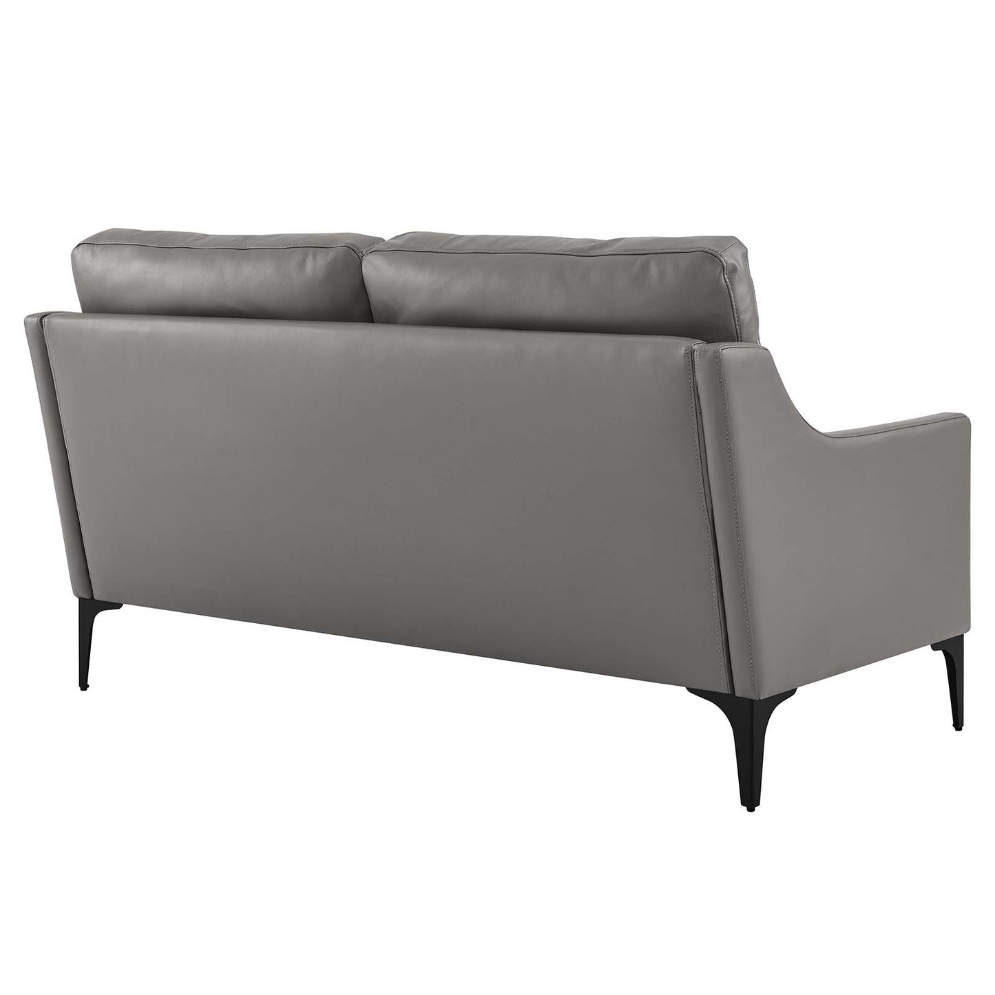 Corland Leather Loveseat