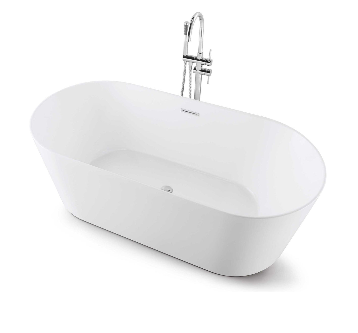 Cartisan Design 67-inch BT-03 Modern Freestanding Bathtub (Acrylic)