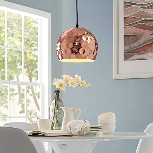 Modway Dimple Contemporary Modern Bell Shade