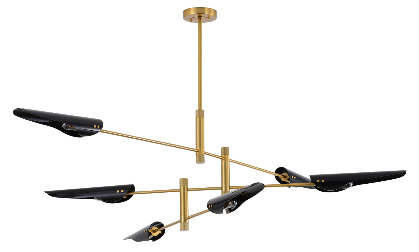 Brass Chandelier - DU86C82BR