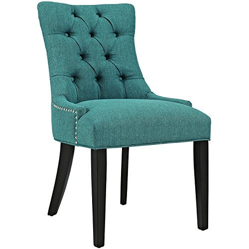Modway Regent Modern Tufted Upholstered Fabric Kitchen and Dining Room Chair