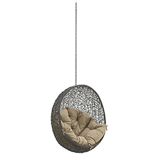 Modway Hide Outdoor Patio Swing Chair Without Stand