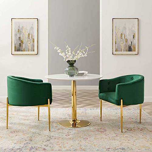 Modway Savour Tufted Performance Velvet Accent Chairs Set of 2