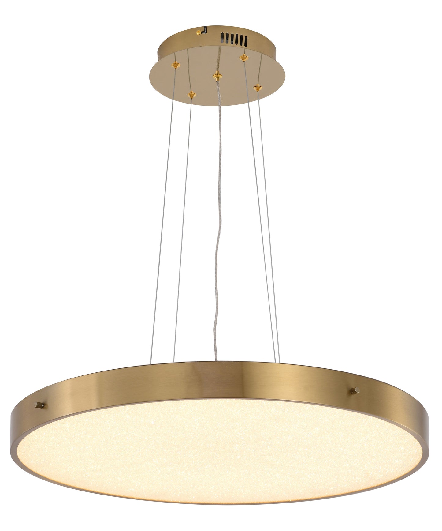 Brass LED Chandelier - FT101C24BR