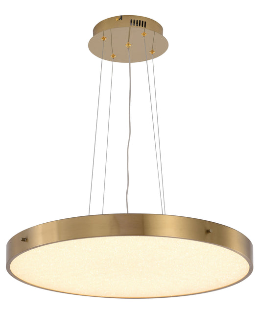 Brass LED Chandelier - FT101C24BR