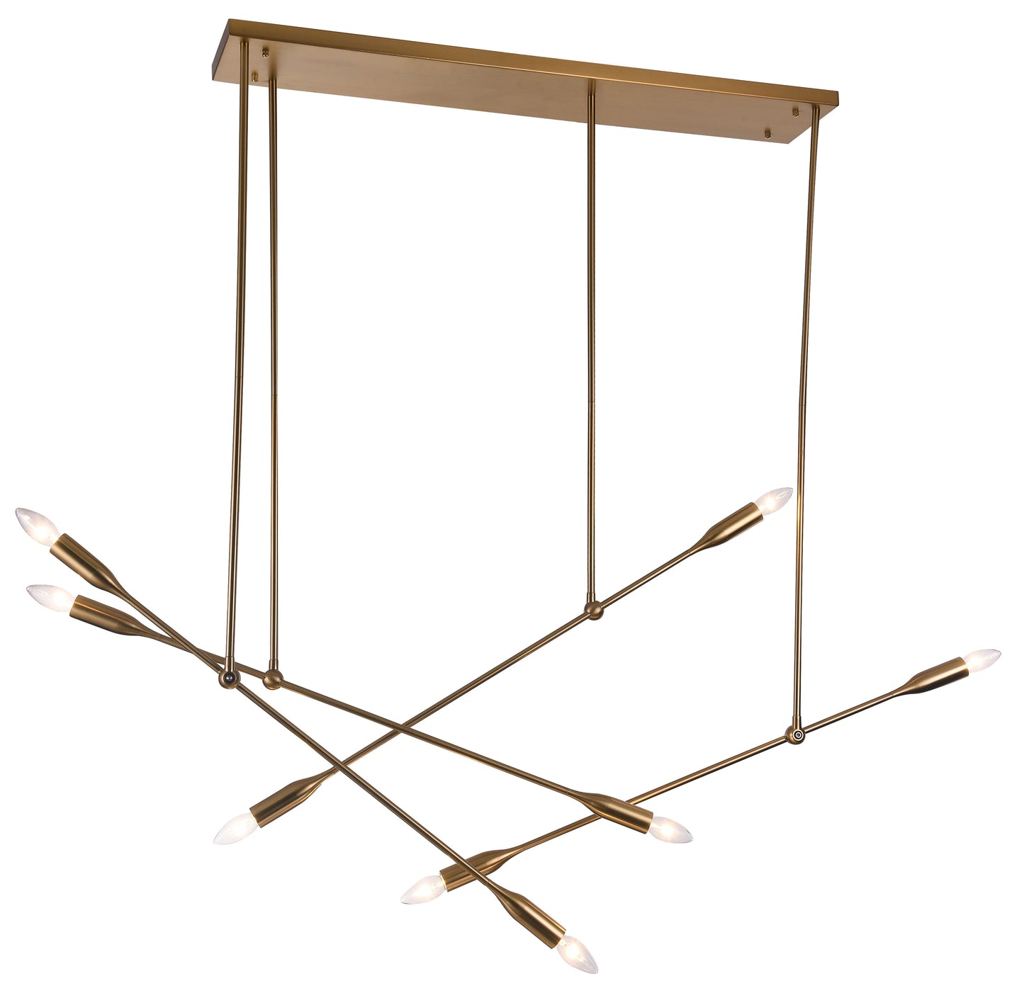 Brass Chandelier - DU119