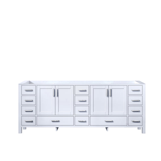 Jacques 84" White Vanity Cabinet Only
