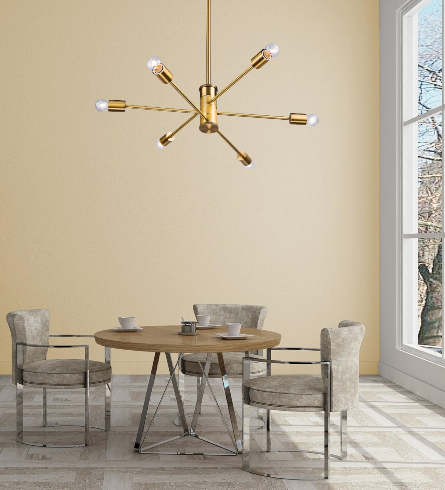 Gold Chandelier - DU77G