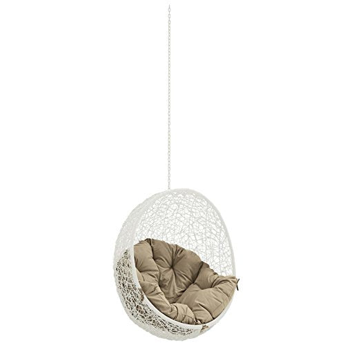 Modway Hide Outdoor Patio Swing Chair with Stand