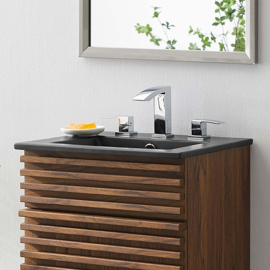 Cayman 18" Bathroom Sink in Black