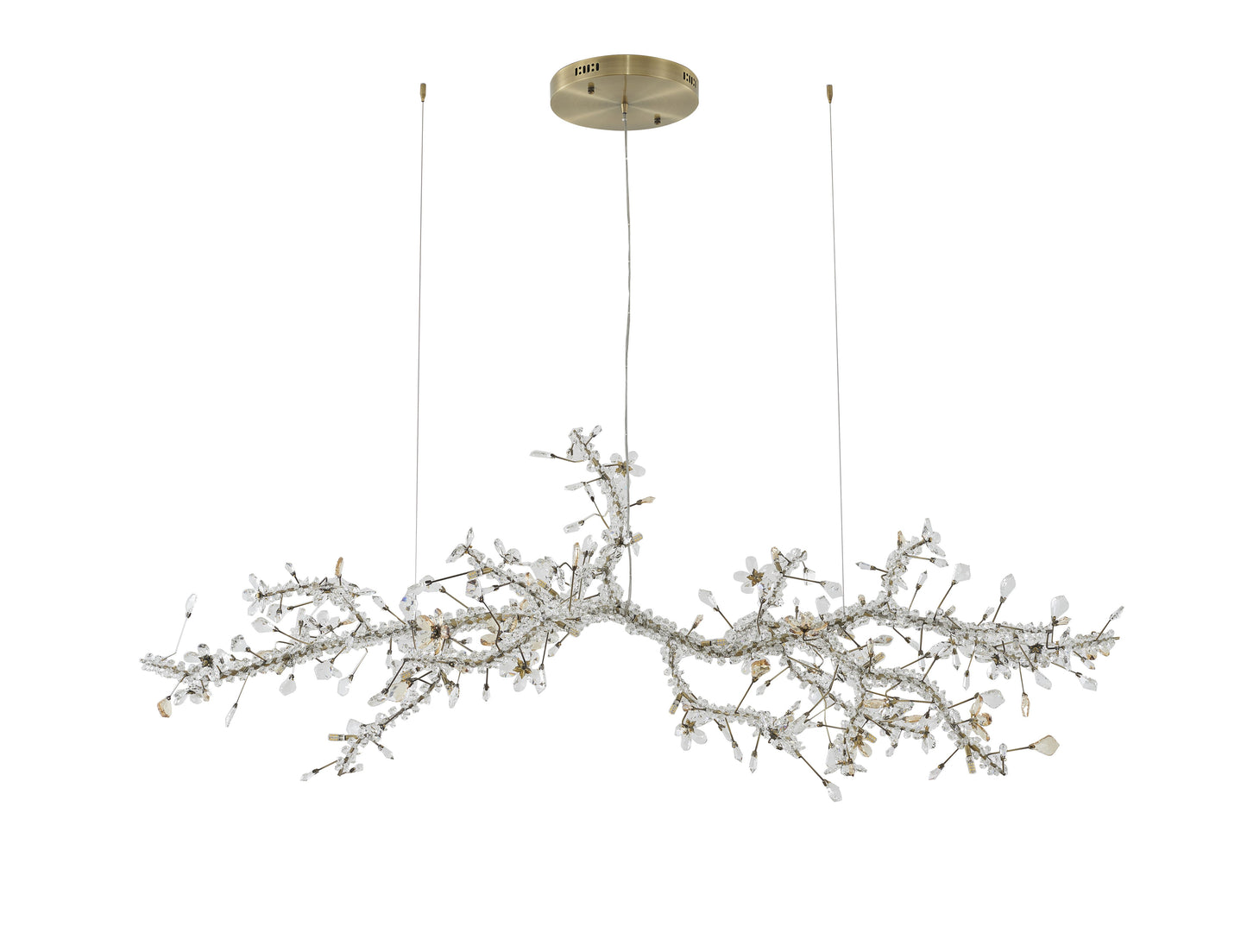 Gold Chandelier - LX9901-BRZ