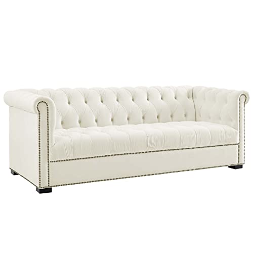 Modway Heritage Upholstered Velvet Armchair