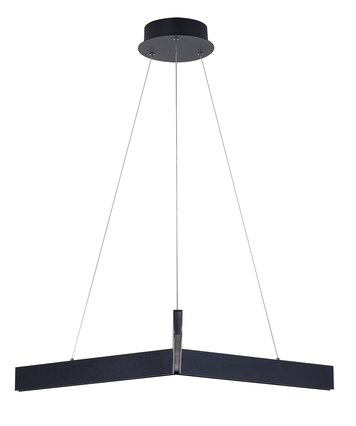 Black LED Chandelier - MV03BLK
