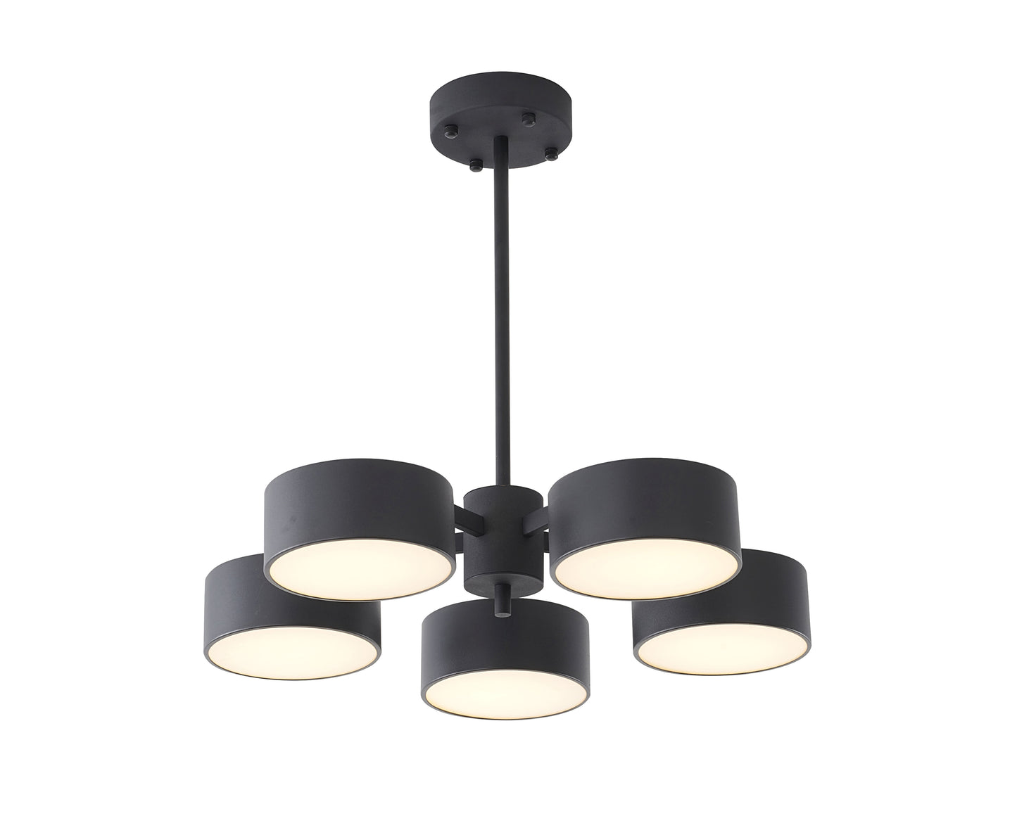 Black LED Chandelier - BE11C24B