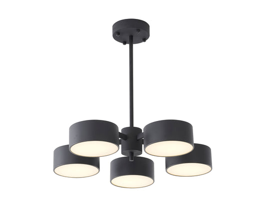 Black LED Chandelier - BE11C24B