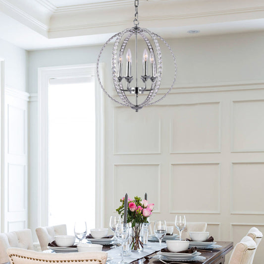 Chrome chandelier - LA16