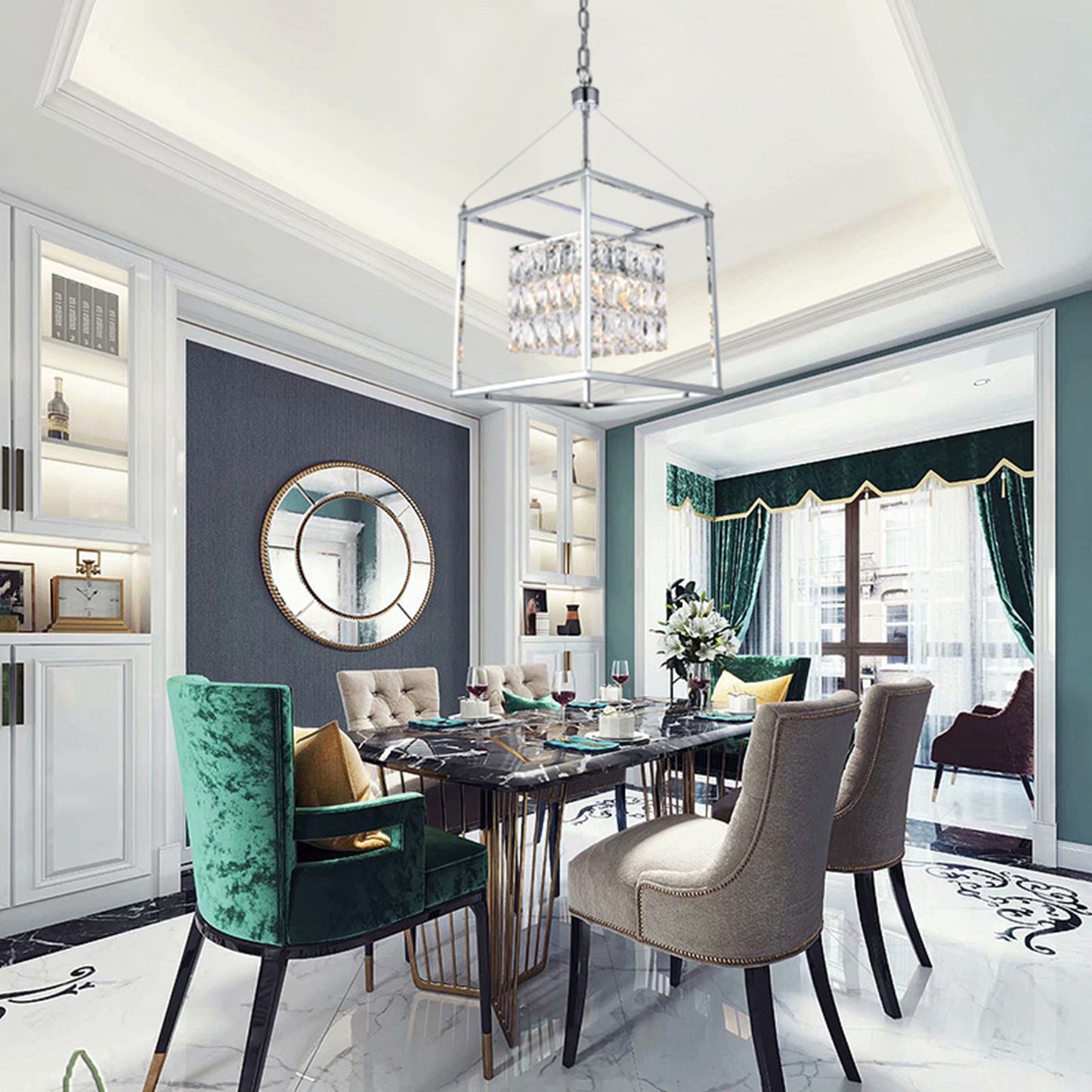 Chrome Chandelier - LA11