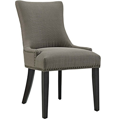 Modway Marquis Fabric Dining Chair in Beige