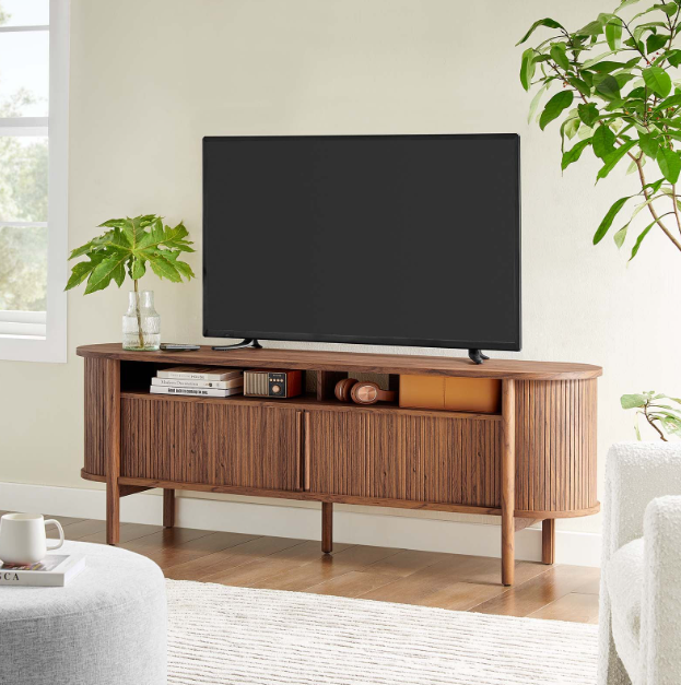 Cadence 71" Curved TV Stand