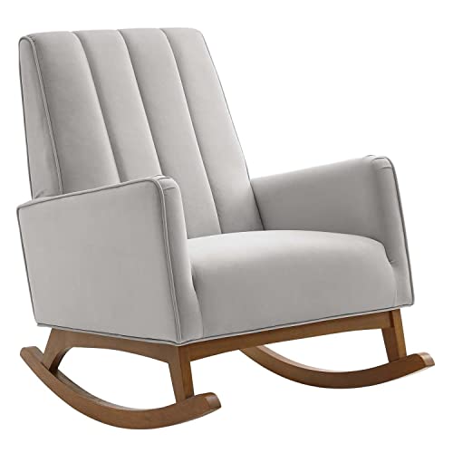 Modway Sway Channel Tufted Performance Velvet Rocking Chair