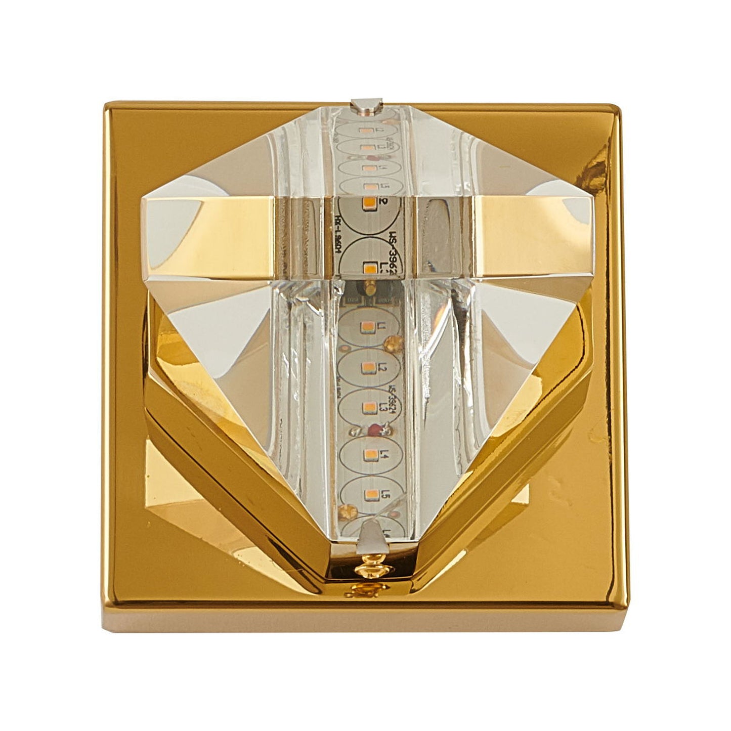 Brass LED Flush Mount - MU84F4BR