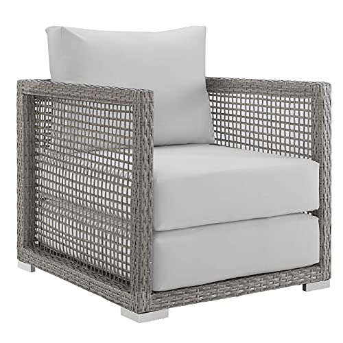 Modway Aura Piece Outdoor Patio Wicker Rattan Set