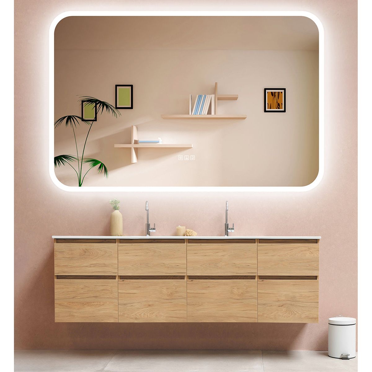 24" LED-MaricelZ Series Mirror