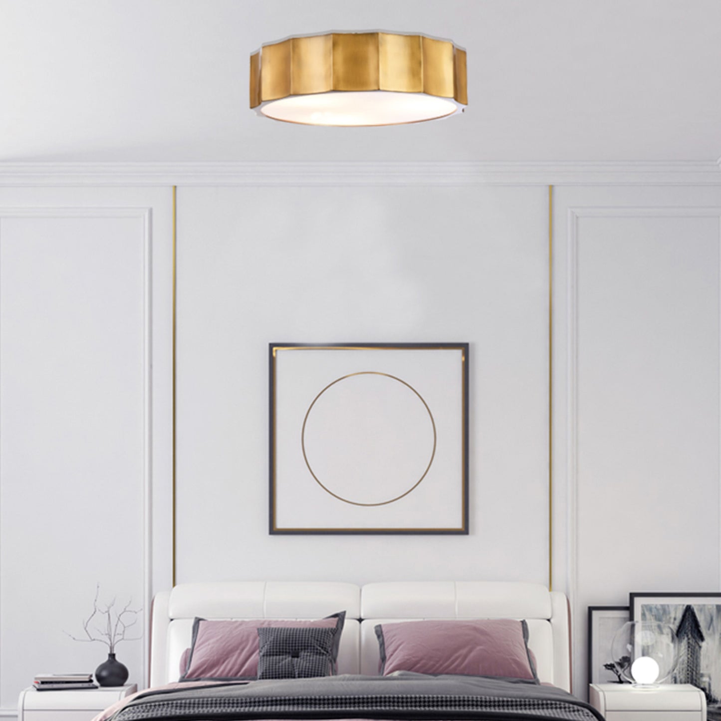 Brass Flush Mount - DU92
