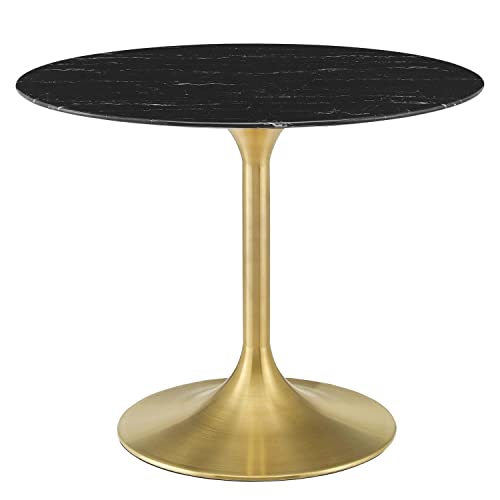 Modway Lippa Round Artificial Marble 40" Dining Table