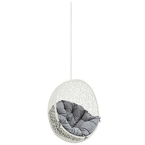 Modway Hide Outdoor Patio Swing Chair with Stand