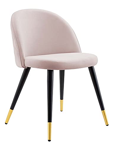 Modway Cordial Performance Velvet Dining Accent Chairs Set of 2