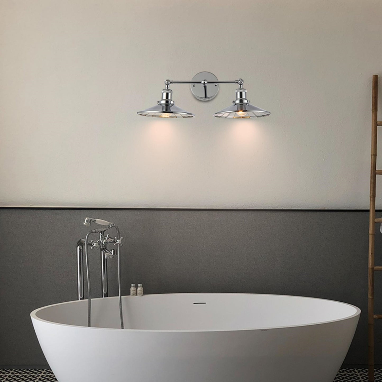 Chrome Wall Sconce - DU90CH